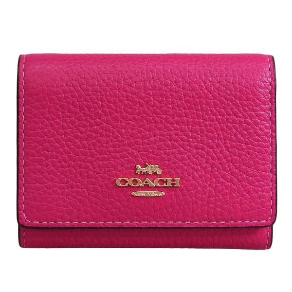 COACH（コーチ） 財布 レディース 三つ折り財布 アウトレット レザー
