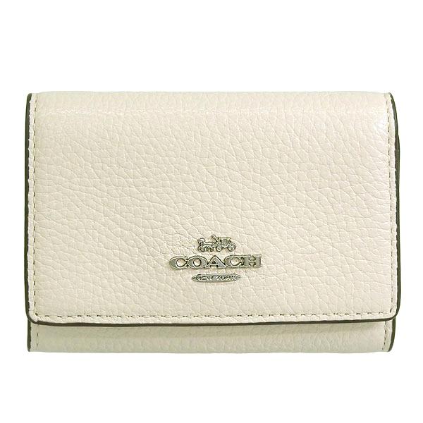 COACH（コーチ） 財布 レディース 三つ折り財布 アウトレット レザー