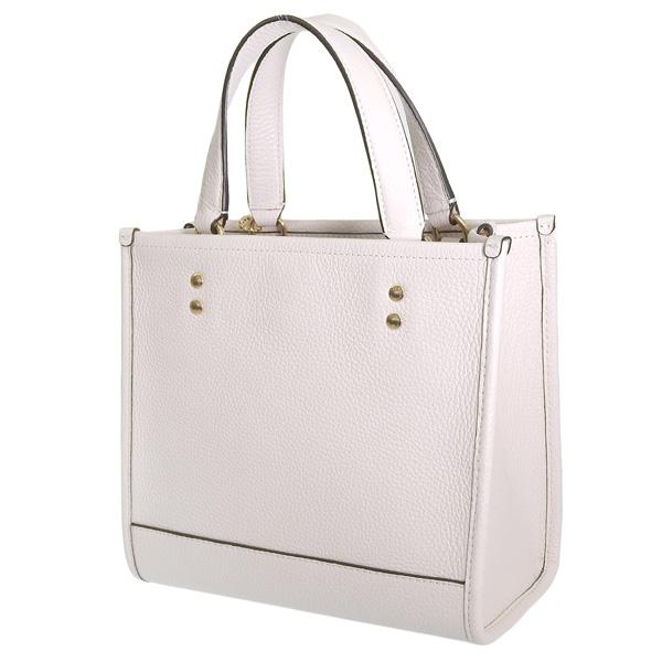 COACH デンプシー トート 2way ショルダーバッグ ホワイト レザー COACH コーチ レディース バッグ ショルダー 2way トートバッグ