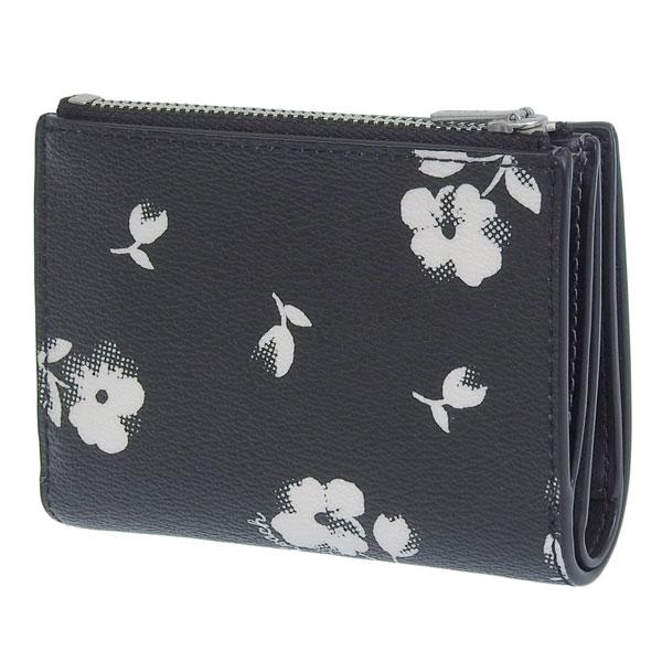 COACH（コーチ） 財布 レディース 二つ折り財布 アウトレット ブラック