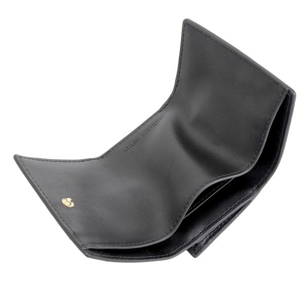 ◇マイケルコース◇ ブラック / コンパクト / レザー MICHAEL KORS（マイケルコース） 二つ折り財布 レディース コンパクト