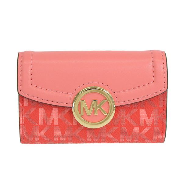 MICHAEL KORS（マイケルコース） キーケース 6連 鍵入れ ホットピンク