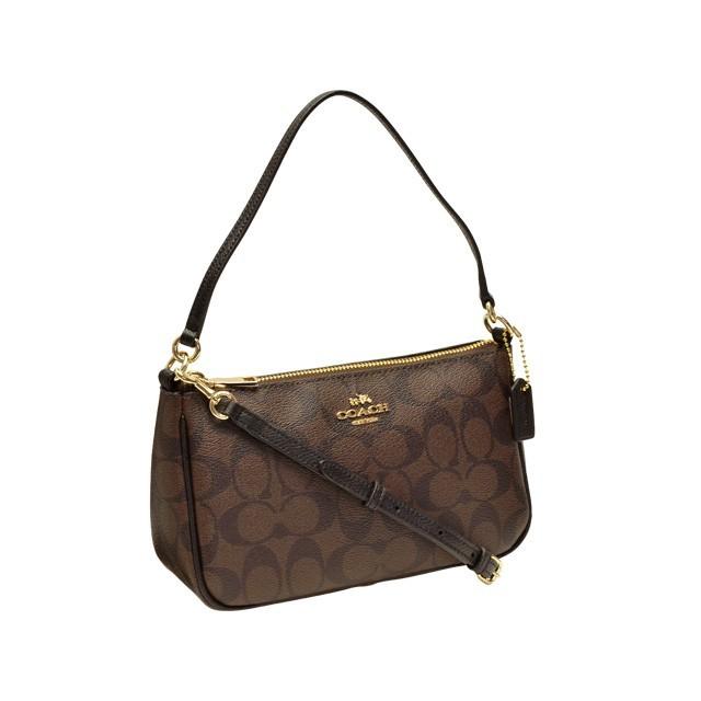 美品　COACH ショルダーバッグ　アクセサリーポーチ 2way コーチ COACH コーチ バッグ 2way ショルダーバッグ アクセサリーポーチ