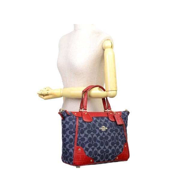 COACH（コーチ） バッグ トートバッグ デニム 2way ショルダー