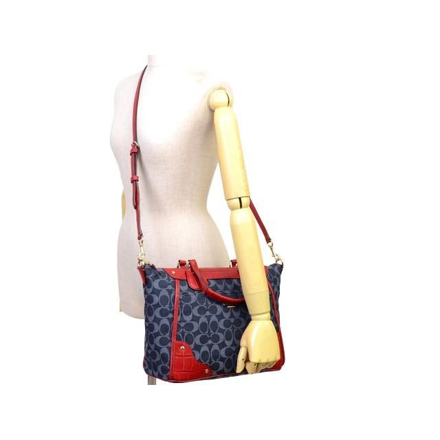 COACH（コーチ） バッグ トートバッグ デニム 2way ショルダー