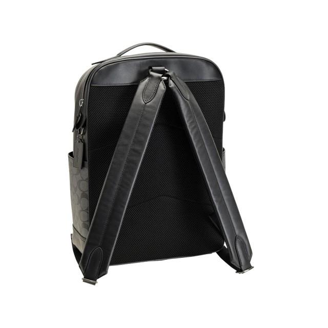 美品 COACH コーチ 38755 リュック バックパック シグネチャー 革 美品 COACH コーチ 38755 リュック バックパック シグネチャー