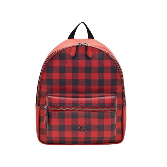 特価！COACH 新品未使用バックパックギンガムチェック f38949 COACH コーチ バッグ リュックサック バックパック ギンガム