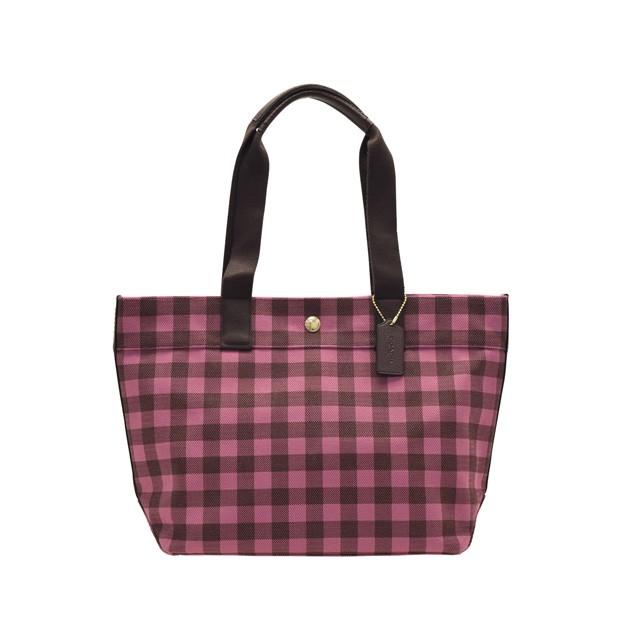 COACH（コーチ） バッグ トートバッグ ギンガムチェック アウトレット