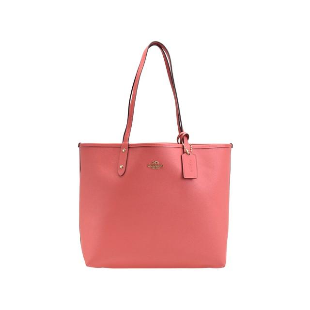 COACH ヴァリケイテッドリバーシブルトート　トートバッグ　レッド COACH ヴァリケイテッドリバーシブルトート トートバッグ レッド