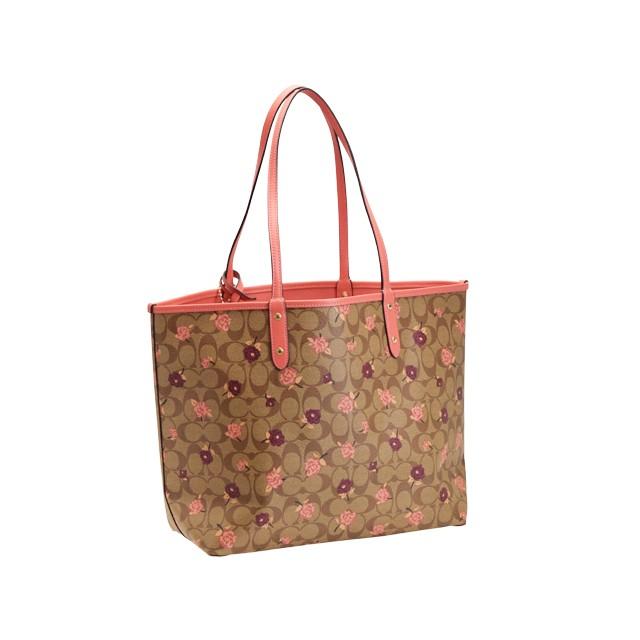 COACH コーチ バッグ トートバッグ リバーシブル シグネチャー