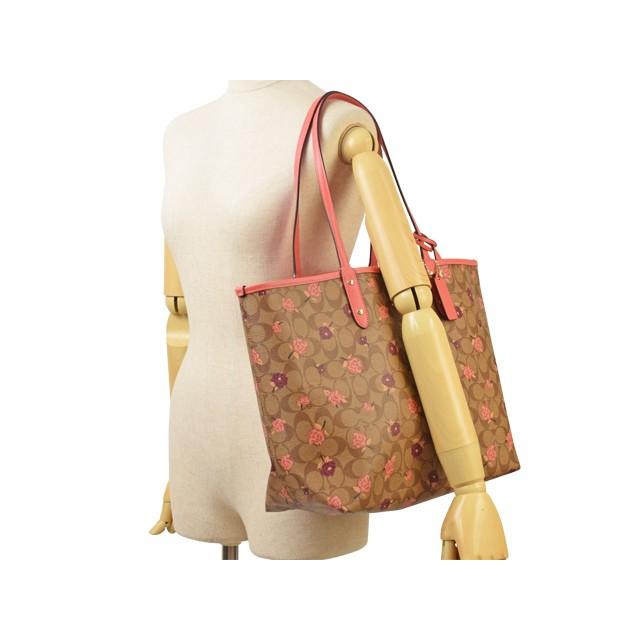 COACH コーチ　トートバッグ　リバーシブル　花柄　無地　肩掛けバッグ Amazon | [コーチ] トートバッグ レディース 花柄 花束
