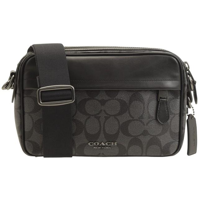 COACHコーチバッグ F50715 ブラック ショルダーバッグメンズバッグ COACH コーチ バッグ ショルダーバッグ 斜めがけ シグネチャー