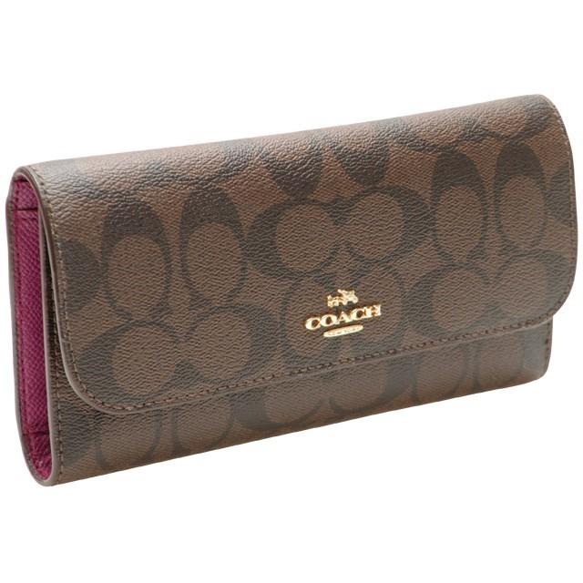 COACH（コーチ） 財布 レディース 三つ折り 長財布 F52681 : FASCINO