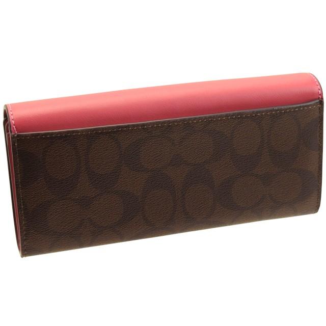 COACH（コーチ） 財布 長財布 二つ折り シグネチャー アウトレット