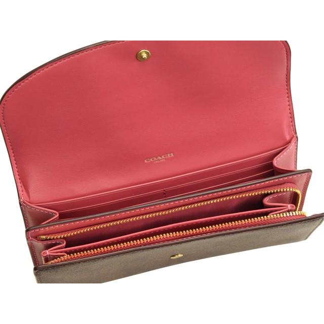 COACH（コーチ） 財布 長財布 二つ折り シグネチャー アウトレット