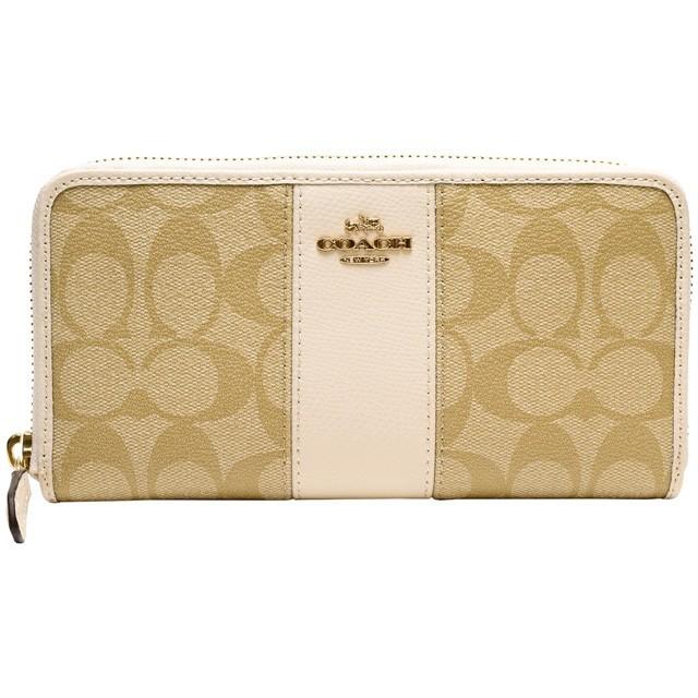 COACH（コーチ） 長財布 シグネチャー 財布 レディース 新作 ラウンド 