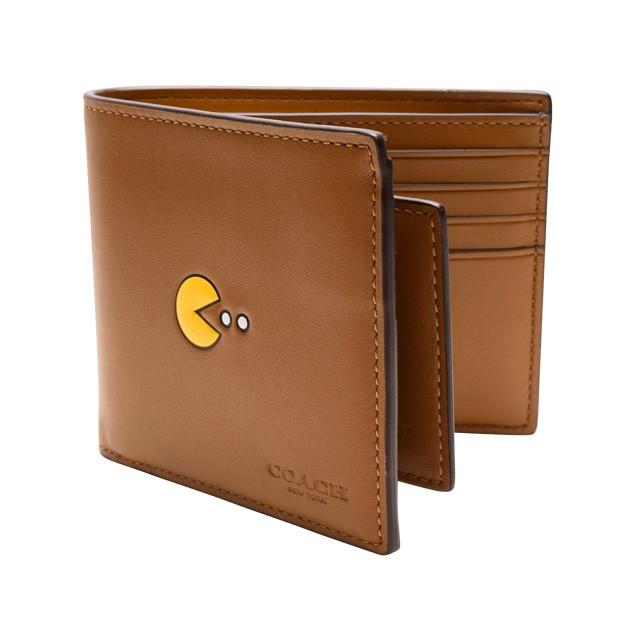 COACH（コーチ） 財布 財布 パックマン パスケース付 メンズ 二つ折り