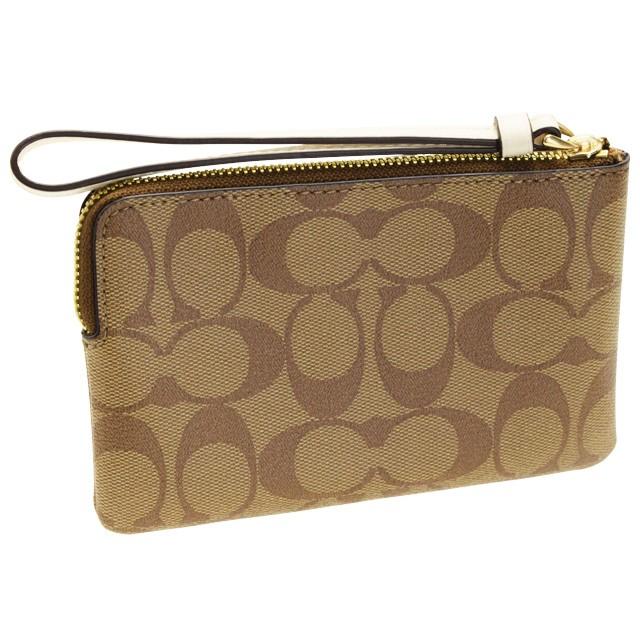 COACH（コーチ） ポーチ リストレット シグネチャー アウトレット 