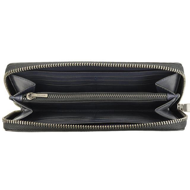 COACH（コーチ） 財布 長財布 ラウンドファスナー メンズ シグネチャー