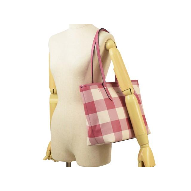 COACH（コーチ） バッグ トートバッグ チェック柄 アウトレット f66929