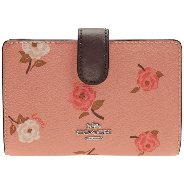 COACH（コーチ） 財布 二つ折り 花柄 アウトレット f67530 : FASCINO