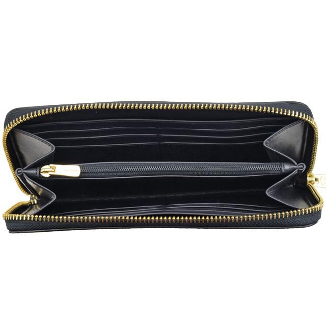 COACH（コーチ） ラウンドファスナー長財布 チェック柄 アウトレット