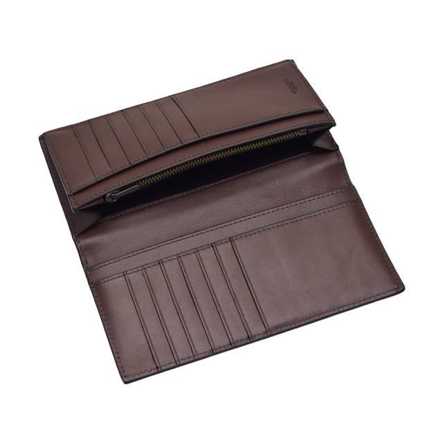 COACH（コーチ） 財布 長財布 二つ折り メンズ マホガニー レザー