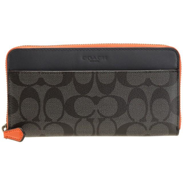 コーチ COACH 財布 長財布 新作 新品 シグネチャー ラウンドファスナー COACH（コーチ） 財布 長財布 ラウンドファスナー メンズ シグネチャー