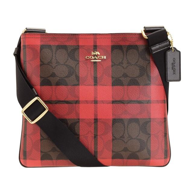 【週末セール】COACHシグネチャー COACH コーチ F52657 シグネチャー ショルダーバッグ PVC