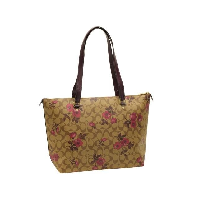 COACH（コーチ） バッグ トートバッグ シグネチャー 花柄 アウトレット