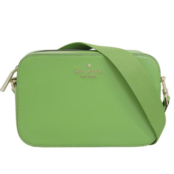 kate spade ケイトスペード/フェイスドームレザーショルダー/カーキ/WKRU6053/SAランク/89【中古】 kate spade ケイトスペード/フェイスドームレザーショルダー/カーキ