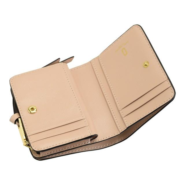 マークジェイコブス M0014282 088 二つ折り財布 ウォレット レザー 楽天市場】MARC JACOBS マークジェイコブス THE SNAPSHOT MINI COMPACT