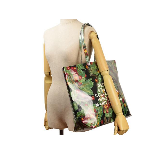 もみじさま専用！値下げ！MARC BY MARC JACOBS　花柄　バッグ マーク ジェイコブス“花リース柄×モノトーン”の「ザ トートバッグ