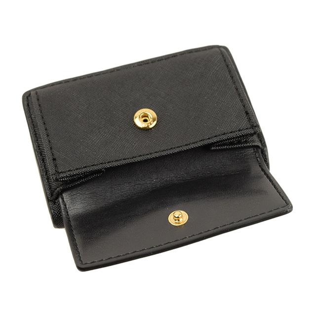 【新品未使用】MARC JACOBS ミニ コンパクト 財布 黒 MARC JACOBS（マーク・ジェイコブス） 財布 二つ折り財布 4F5SMP076S02
