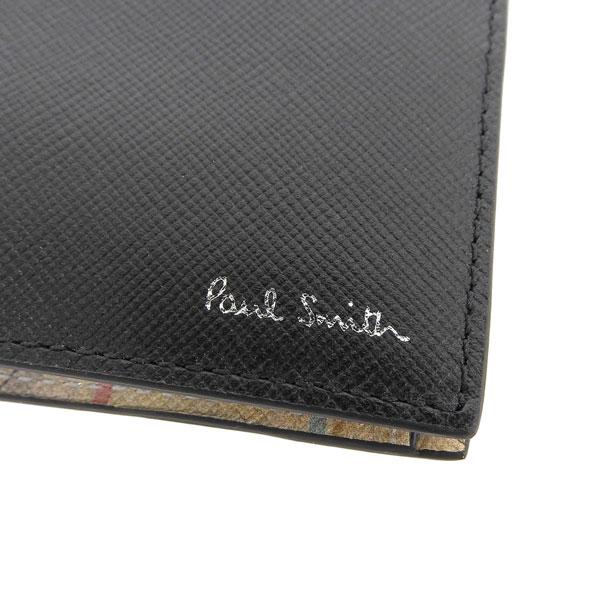 Paul Smith（ポール・スミス） 財布 メンズ 二つ折り財布 カウレザー