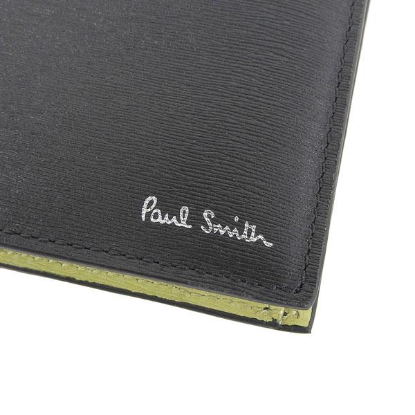 Paul Smith（ポール・スミス） 財布 メンズ 二つ折り財布 カウレザー