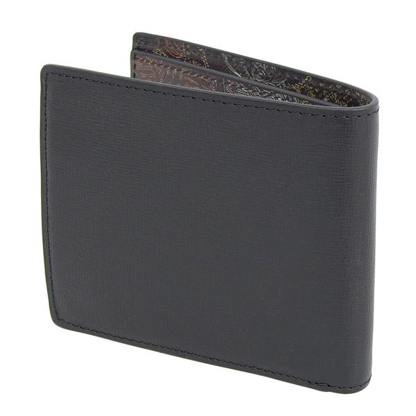 Paul Smith（ポール・スミス） 財布 メンズ 二つ折り 折財布 ブラック