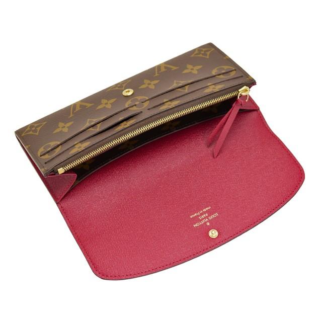 【美品】ルイヴィトン 二つ折り長財布 モノグラム ポルトフォイユエミリー LOUIS VUITTON 【並行輸入品】ルイヴィトン 長財布 レディース