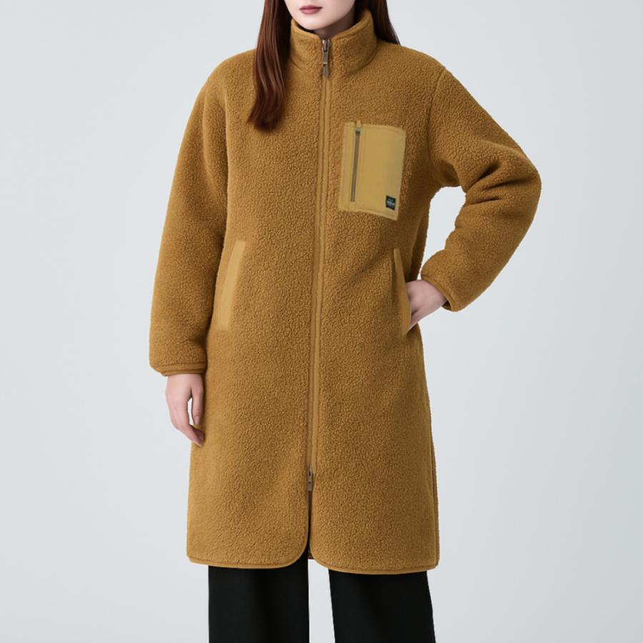   フリースジャケット M ベージュ未使用品 mont-bell（モンベル） 特価 M リバーシブル フリースジャケット