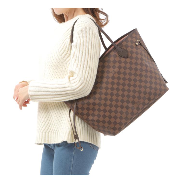 ルイヴィトンN41603トートバッグダミエLVポーチ付き輸入品