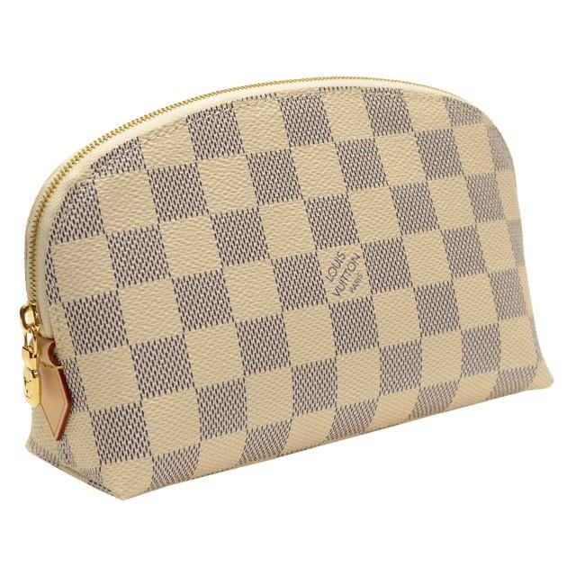 Louis Vuitton ダミエポーチ♡アズールコスメティック♡ LOUIS VUITTON ルイヴィトン ポシェットコスメティック ダミエ