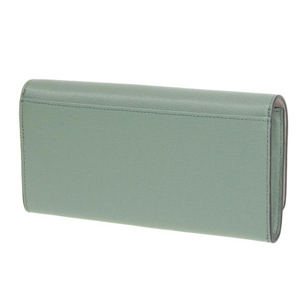 FURLA（フルラ） 長財布 財布 オリーブグリーン バレリーナ レディース