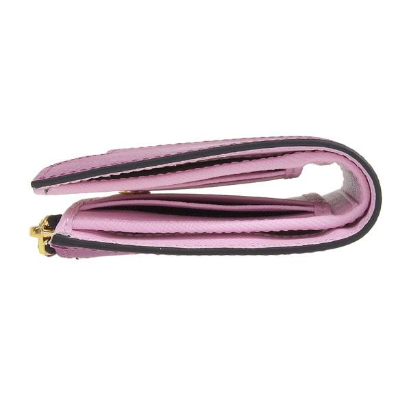 MARNI（マルニ） 財布 折財布 二つ折り 財布 レザー パープル ホワイト