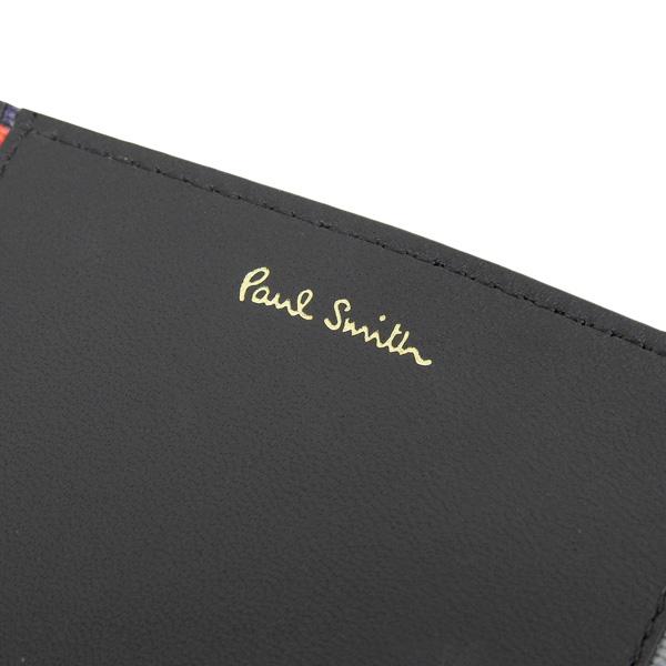 Paul Smith ブラックレザーケース Paul Smith（ポール・スミス） 財布 メンズ レディース コインケース
