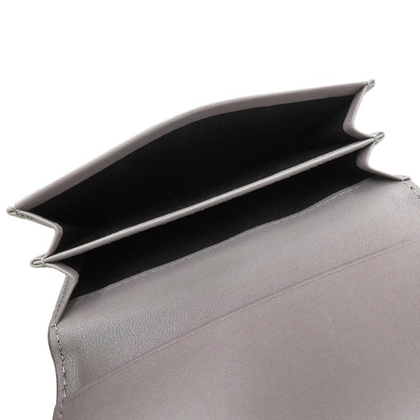 ポールスミス 新品！カラーエッジ牛革名刺入れ カードケース グレー Paul Smith（ポール・スミス） 名刺入れ カードケース メンズ