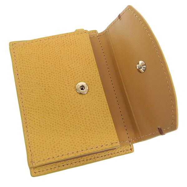 ポールスミス 小物 メンズ レディース カードケース アウトレット レザー イエロー PSMC0223 PAUL SMITH 母の日　土日祝も毎日発送します Paul Smith（ポール・スミス） カードケース コインケース 小銭入れ