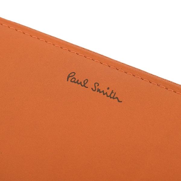 新品　未使用　ポールスミス　長財布　サフィアーノレザー　オレンジ Paul Smith（ポール・スミス） 財布 メンズ 長財布 アウトレット