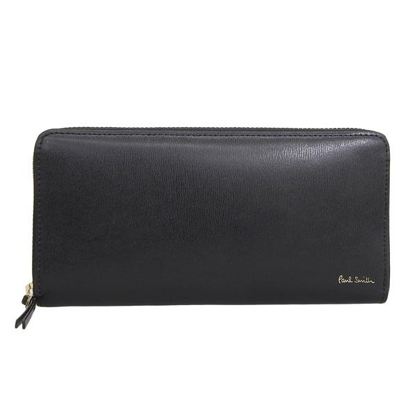 Paul Smith ブラック長財布 ポールスミス Paul Smith 財布 （ブラック） -waja bazar - 海外