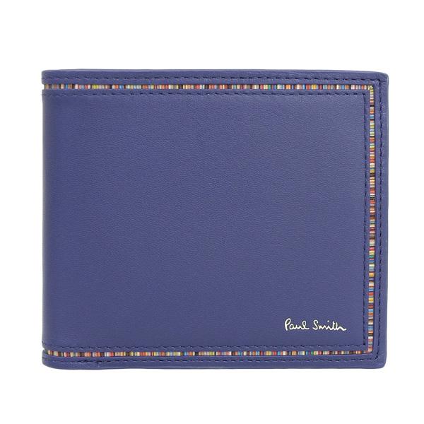 アウトレット 美品 ポールスミス 財布 二つ折り メンズ アウトレット