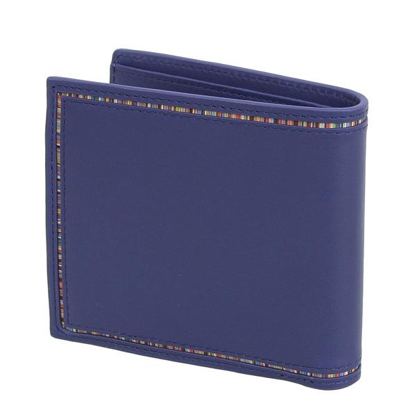 アウトレット 美品 ポールスミス 財布 二つ折り メンズ アウトレット